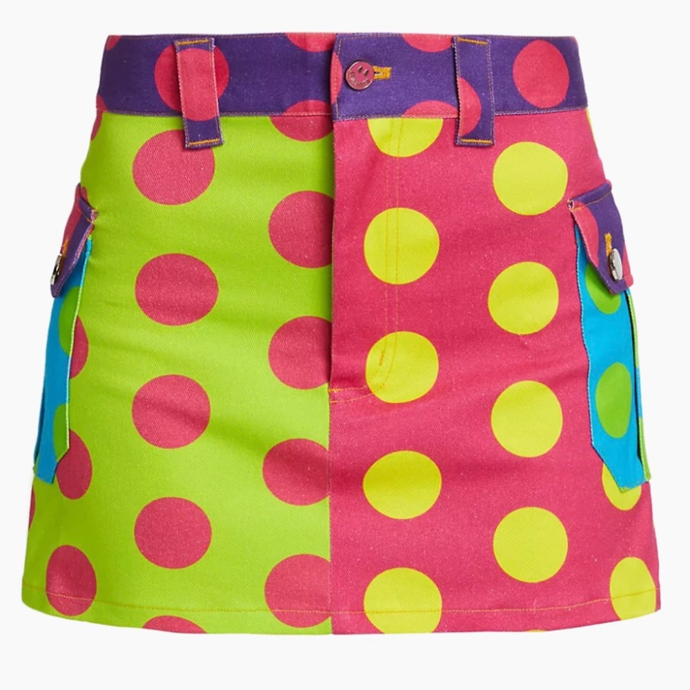 Bruce Glen polka dot skirt